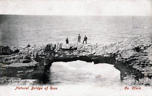 Doğal Ross Köprüsü, Clare Kontluğu, İrlanda, 1906 by Unbekannt