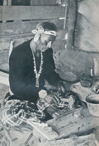 Navajo Gümüş ve Turkuaz Takı, 1931 by Unbekannt
