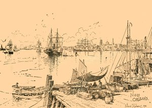 New Orleans, Louisiana, c1890. by Unbekannt