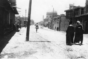 New Street, Bağdat, Mezopotamya, Birinci Dünya Savaşı, 1918 by Unbekannt