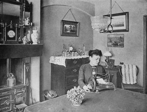 Model konutta yeni oda, Londra, c1900 1901 by Unbekannt