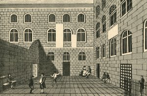 Newgate, İç Mahkeme, 18. yüzyıl, 1925. by Unbekannt