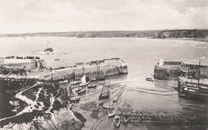Newquay limanı, Newquay, Cornwall, 1908 by Unbekannt