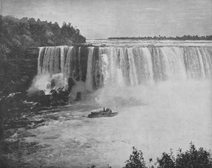 Niagara Şelalesi, c1897. by Unbekannt