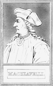 Niccolo Machiavelli, İtalyan Rönesans siyaset filozofu by Unbekannt