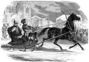Nicholas I 1796-1855, Rusya İmparatoru, droshky