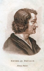 Nicolas Poussin, Fransız klasik ressam, c19. yüzyıl by Unbekannt