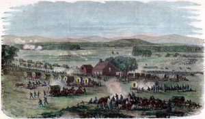 Savaş Cedar Dağı Gecesi, Culpeper County, Virginia, Amerikan İç Savaşı, 9 Ağustos 1862 by Unbekannt