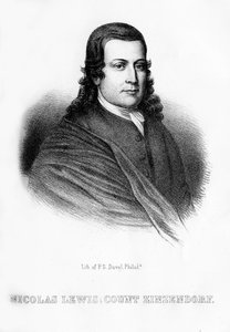 Nikolaus Ludwig von Zinzendorf, Alman dini ve sosyal reformcu, 1854 by Unbekannt