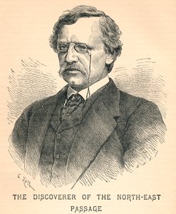 Nils Adolf Erik Nordenskiold, 1832-1901, kutup kaşifi, 1893 by Unbekannt