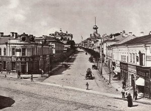 Novaya Basmannaya Caddesi, Moskova, Rusya, 1880