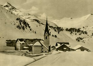 Obergurgl, Tirol, Avusturya, c1935. by Unbekannt