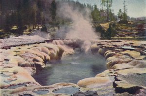 Dikdörtgen Şofben, Yellowstone Parkı, 1916 by Unbekannt