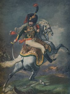 Atlı Şasilerin Görevlisi Yükleniyor. İmparatorluk Muhafızları, c1812, 1896. by Unbekannt