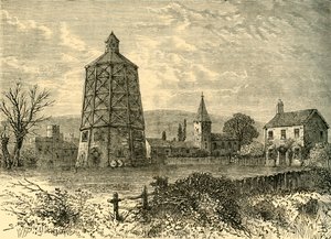 Eski Battersea Değirmeni, yaklaşık 1800, c1878. by Unbekannt