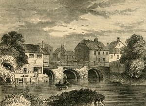 Eski Yay Köprüsü, c1876. by Unbekannt