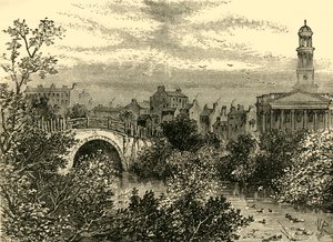 Gölün Üzerindeki Eski Köprü, Regents Park, 1847, c1876. by Unbekannt
