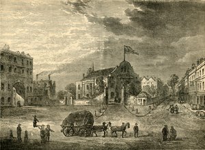 Eski Kensington Kilisesi, yaklaşık 1750, c1876. by Unbekannt