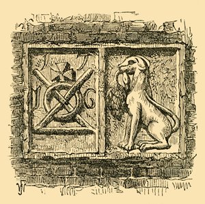 Köpek ve Ördeğin Eski Burcu, c1878. by Unbekannt
