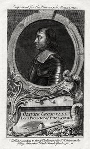 Oliver Cromwell, İngiltere