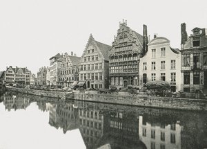 Scheldt Bankasında, Ghent, Belçika, 1895. by Unbekannt