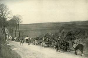 Siperlere Giden Yolda, 1919. by Unbekannt