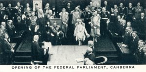 Federal Parlamentonun Açılışı, Canberra, 1927 1937 by Unbekannt