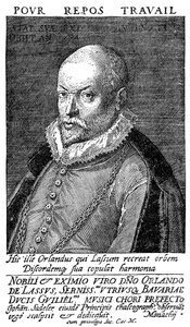 Orlandus Lassus, Flaman Rönesans bestecisi ve müzisyeni, 16. yüzyıl by Unbekannt