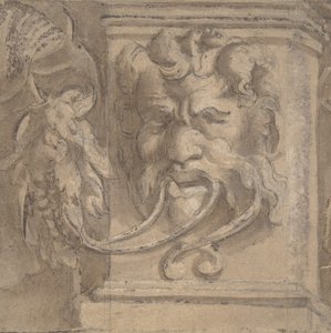 Antik Stil Maskeli Süs Tasarımı, 1550-1600. by Unbekannt