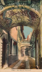 Orta - Via Giacomo Giovanetti, c 1910. by Unbekannt