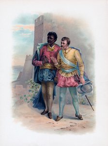 Othello ve Iago, 1891 by Unbekannt