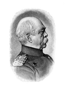Otto von Bismarck, Alman devlet adamı, 1885 by Unbekannt