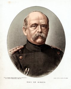 Otto von Bismarck, Alman devlet adamı, c1880 by Unbekannt