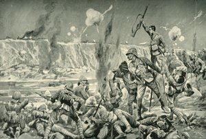 Paardeberg: Cronjes Pozisyonuna Saldırı, 1901. by Unbekannt