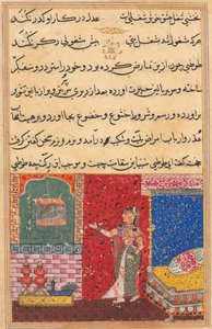 Bir Papağan Masallarından Sayfa Tuti-nama: On beşinci gece: Papağan Khujasta