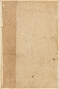 Bir Papağan Tuti-nama Masallarından sayfa: boş sayfa, c. 1560. by Unbekannt