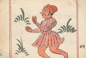 Bir Kehanet Kitabından Sayfa, yaklaşık. 1800. by Unbekannt