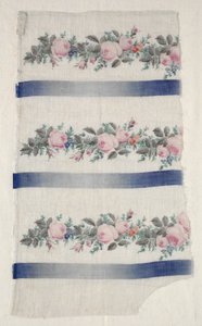 Boyalı Organdy Strip, 1800