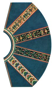 Kubbe üzerine resim, Kariye Kilisesi, Konstantinopolis [İstanbul, Türkiye], 1928. by Unbekannt