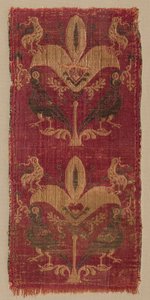 Tunik veya Perdeden Palmetler ve Kuşlar, 500