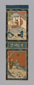 Ekran Paneli, Çin, Qing hanedanı 1644-1911, 18751900. by Unbekannt