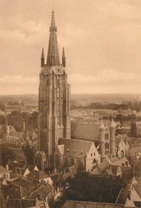 Panorama ve Notre-Dame Kilisesi, c1928 by Unbekannt