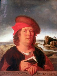 Paracelsus Aracelsus 1493-1541, İsviçre doğumlu Alman doktor ve simyacı by Unbekannt