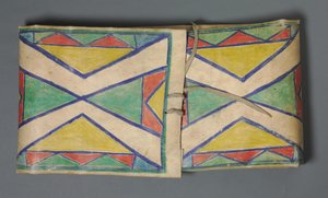 Parfleche, c. 1900. by Unbekannt