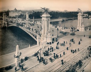 Paris. - III.Alexander Köprüsü. -LL, c1910. by Unbekannt