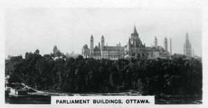Parlamento Binaları, Ottawa, Kanada, c1920s by Unbekannt