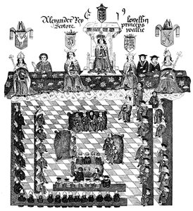 Edward I Parlamentosu, 13. yüzyıl, c1905 by Unbekannt
