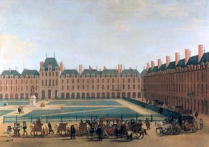 Kral ve Naip Geçidi, Place Royale, c1655. by Unbekannt