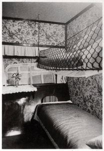 Geceleri yolcu kabini, LZ 127 Graf Zeppelin, 1933 by Unbekannt