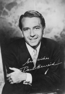 Paul Henreid 1908-1992, Avusturya doğumlu Amerikalı aktör ve yönetmen, 1940